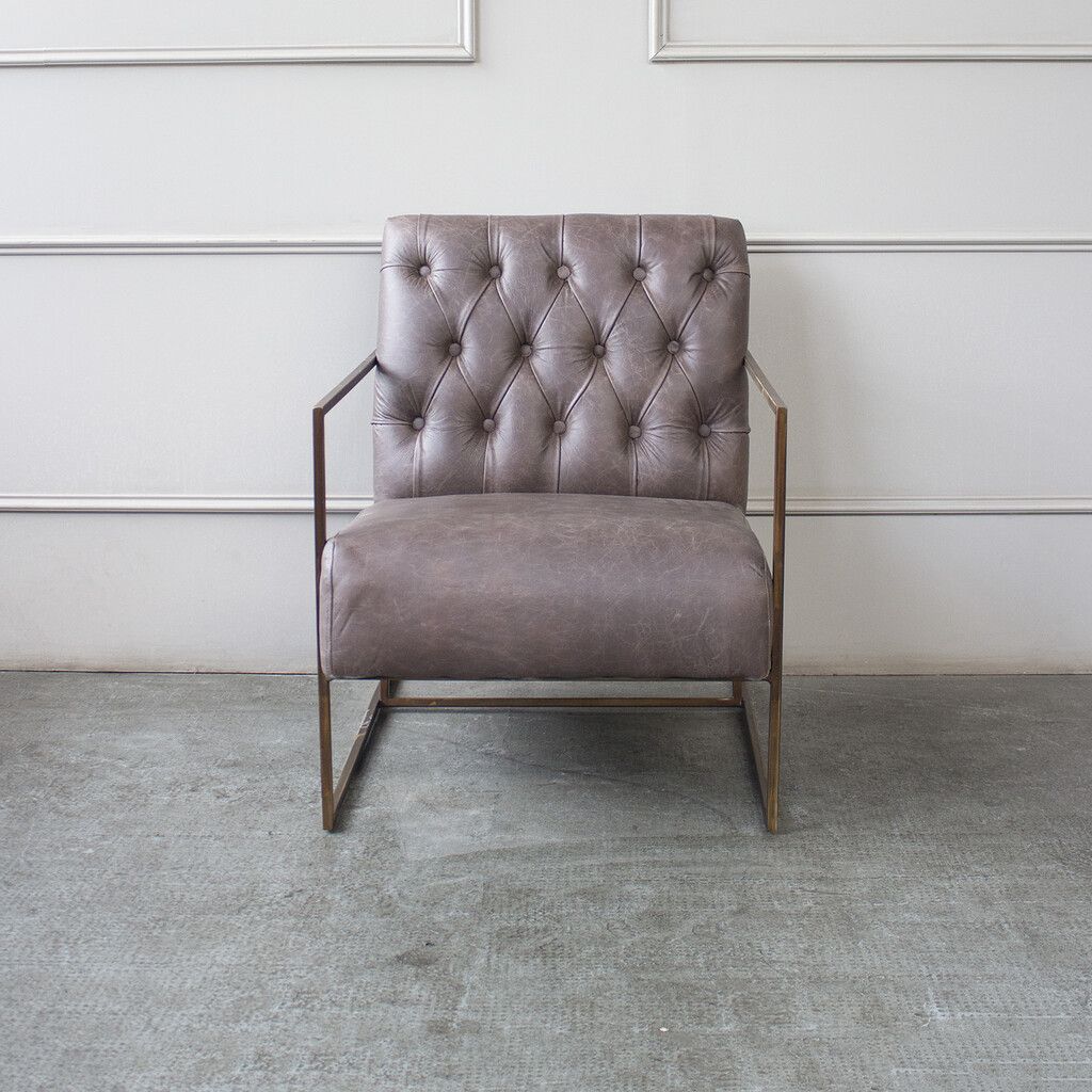 Sillon Cortona Cuero/Tela - Imagen 2