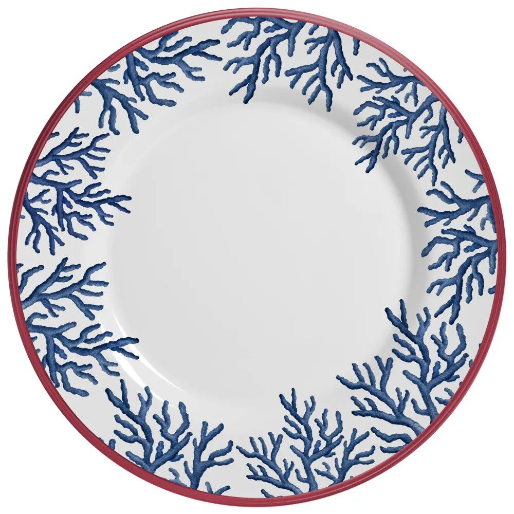 Plato Principal Coral Gables Set x 6 pzas.