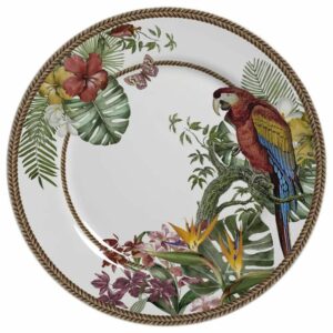 Plato Principal Tropicos Set x6 pzas.