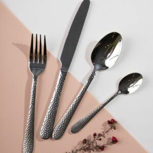 Set de Cubiertos Martele - Silver Mirror x 16 pzas.