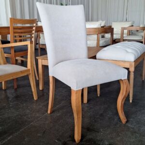 Silla Reina Isabel - Lino - Pana - Simil Cuero (Outlet)