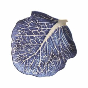 Plato Principal Couve Azul Set x1 pza.