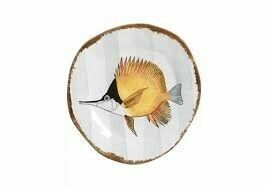 Plato Principal Fish Stripes Set x6 pzas.