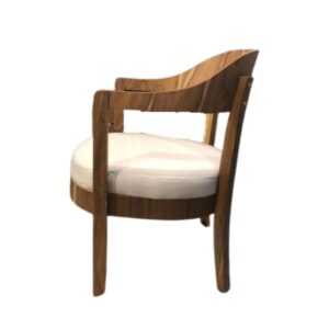 Sillon Monserrat Petiribi - Lino - Pana - Simil Cuero *