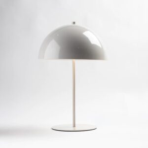 Lampara de Mesa Hongo Greige