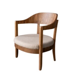 Sillon Monserrat Petiribi - Lino - Pana - Simil Cuero *